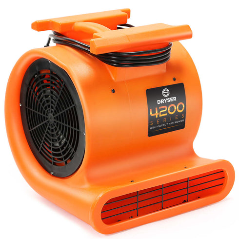 1 HP 3 Speed Stackable Air Mover Carpet Dryer - Industrial Floor Fan